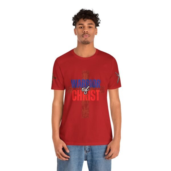 Warrior of Christ T-Shirt - Faith, Strength, and Christian Patriotism